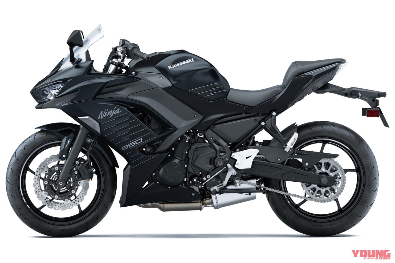 カワサキ|ニンジャ650|2025年モデル|トラコン装備のオールマイティスポーツ! カワサキ「ニンジャ650」 2025年モデルが登場、新しいKRTとダークさを増したグレー