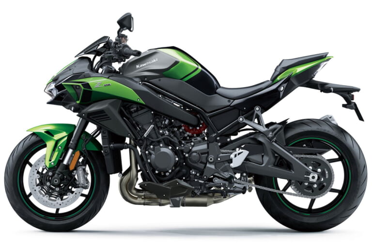 カワサキ|Z H2|2025年モデル|カワサキ「Z H2」「Z H2 SE」の2025年モデルが登場! Z H2はカラーチェンジでグリーン採用