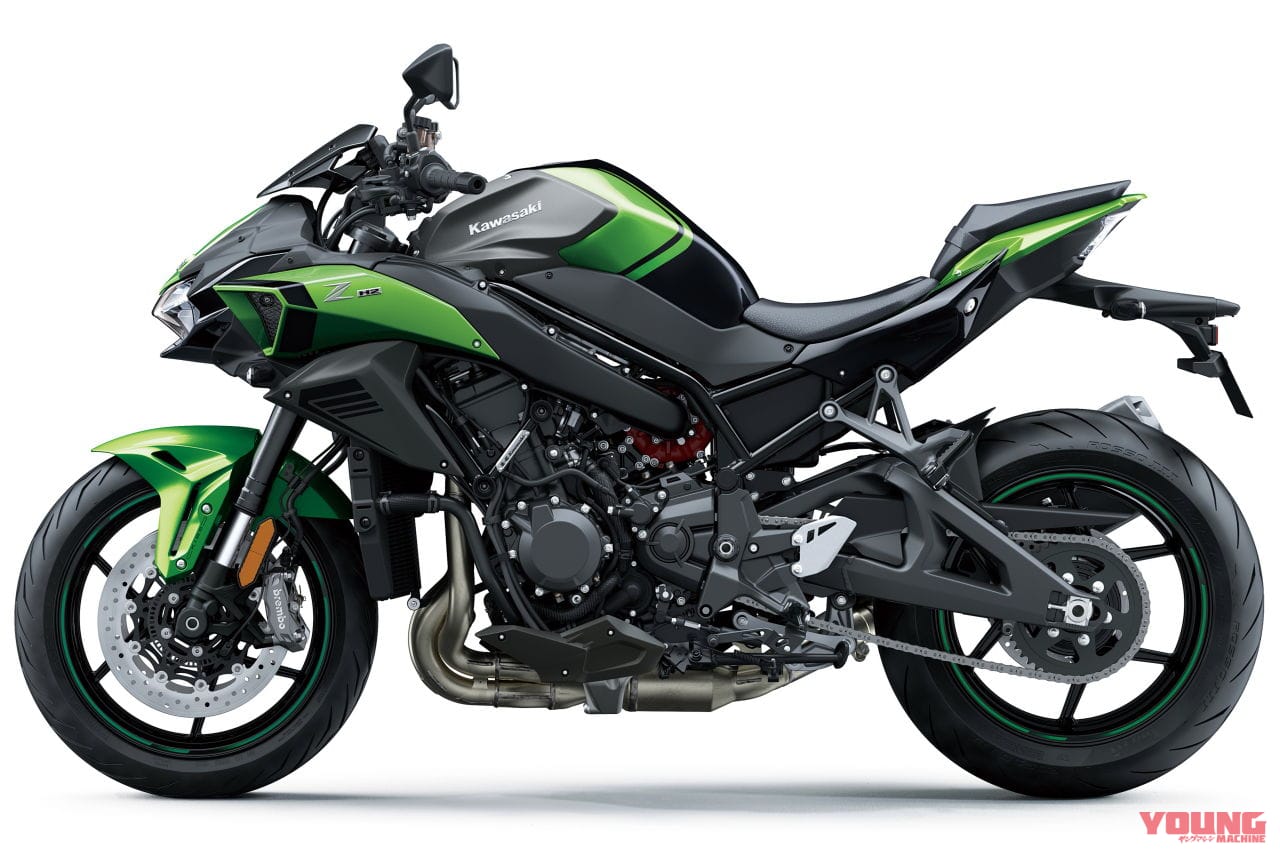 |カワサキ「Z H2」「Z H2 SE」の2025年モデルが登場! Z H2はカラーチェンジでグリーン採用