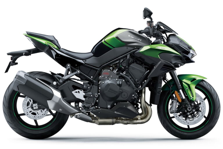 カワサキ|Z H2|2025年モデル|カワサキ「Z H2」「Z H2 SE」の2025年モデルが登場! Z H2はカラーチェンジでグリーン採用