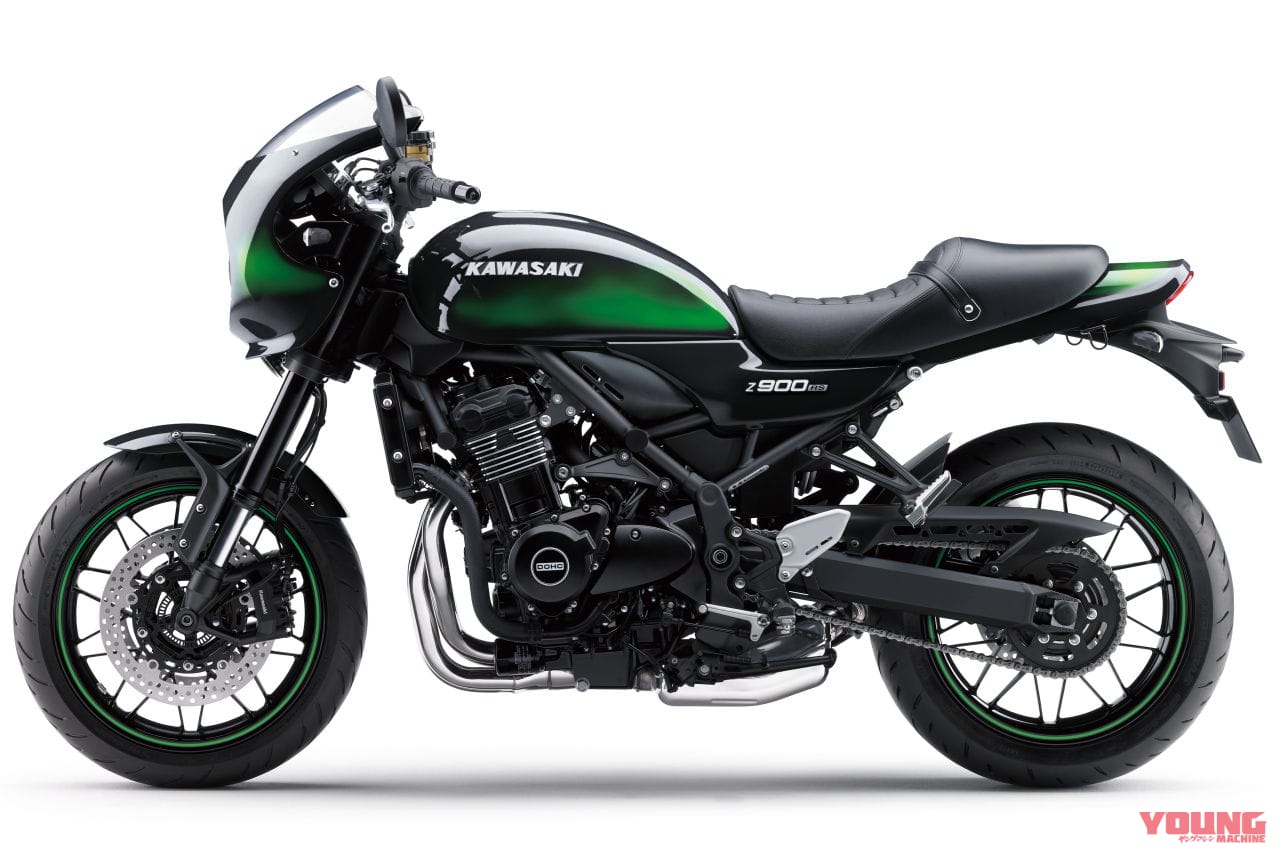 カワサキ|Z900RSカフェ|2025年モデル|4年ぶりのグラデーション! カワサキ「Z900RSカフェ」の2025年モデルが登場、9/1発売