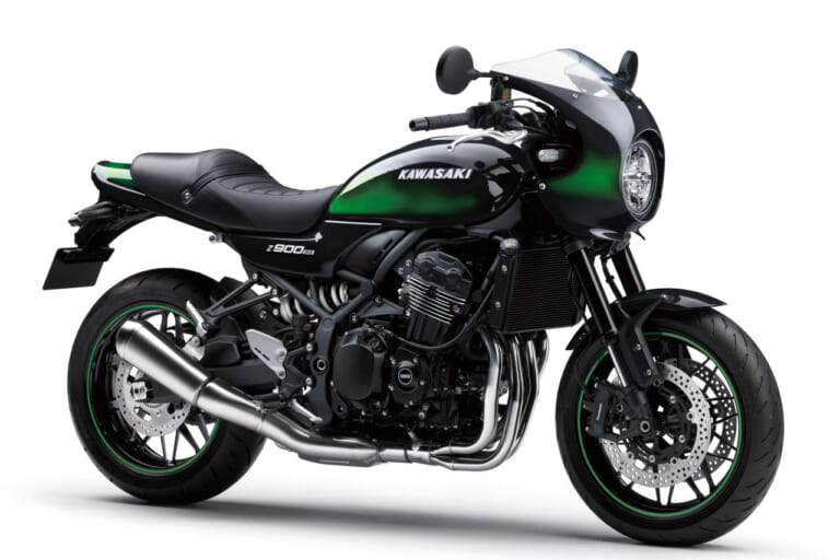 2025 KAWASAKI Z900RS CAFE エボニー×キャンディライムグリーン