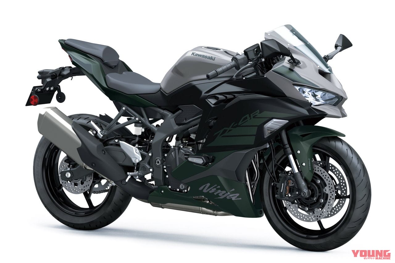 カワサキ|ニンジャZX-4R SE|2025年モデル|ラムエア80馬力のカワサキ「ニンジャZX-4R SE」「ニンジャZX-4RR」に初の新色! 2025年モデルが9/1発売決定