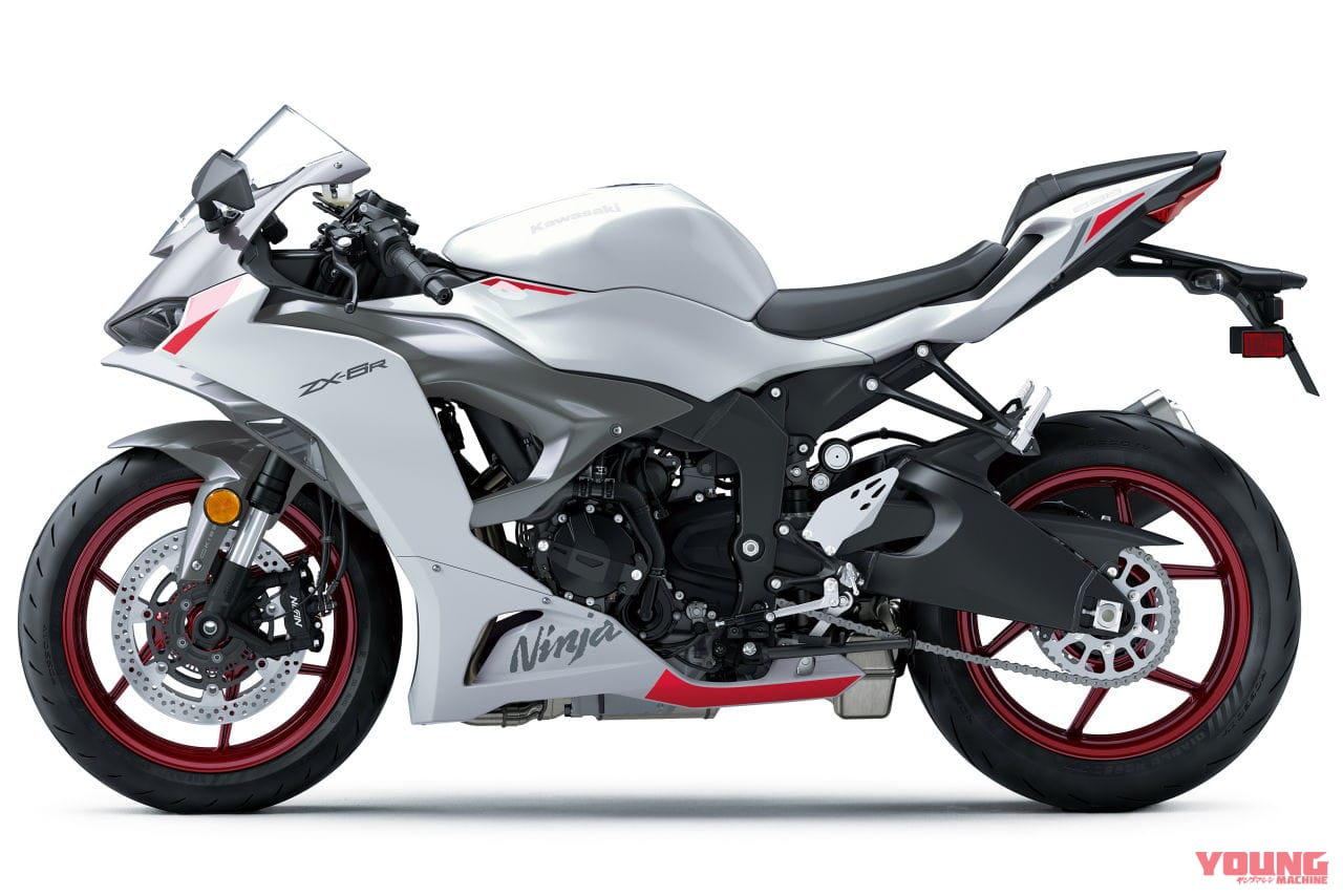 カワサキ|ニンジャZX-6R|2025年モデル|636cc・4気筒スーパースポーツのカワサキ「ニンジャZX-6R」2025年モデル登場! 車体色刷新で3カラー