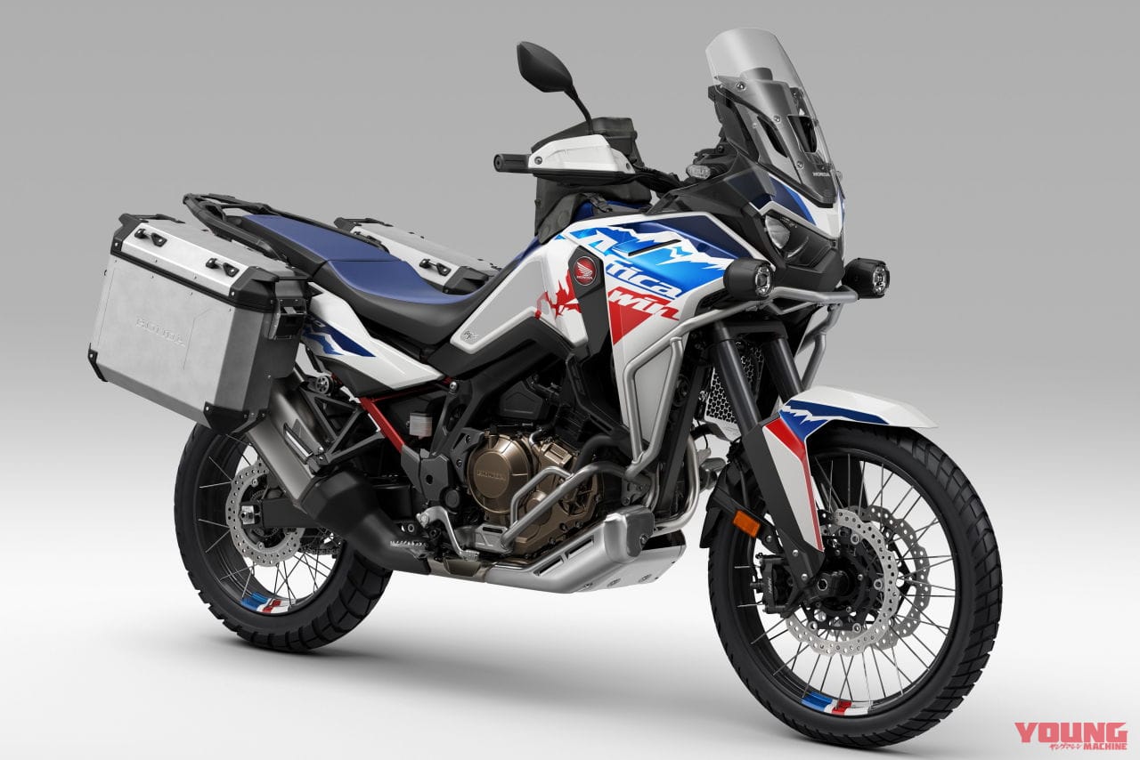 |ホンダ「アフリカツイン」が精悍なグラフィック&カラーに! 前輪19インチのアドベンチャースポーツも【海外】