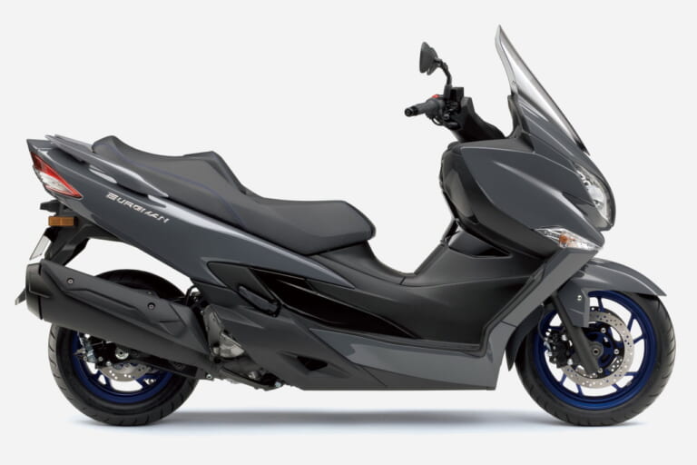 スズキ|バーグマン400|2024年モデル|スズキ「バーグマン400」が価格改定! トラクションコントロールシステム装備のビッグスクーター