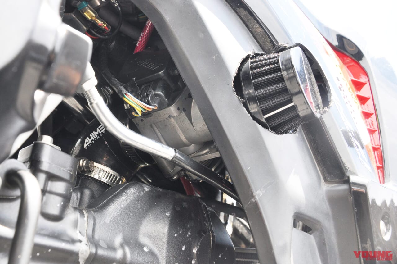 |125ccグロムにCBR250R(MC41)エンジンを搭載した魔改造マシン、ドキドキしつつ乗ってみた!!