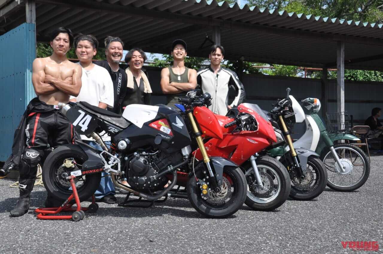 ホンダ グロム|250cc|エンジン換装|CBR250R|MC41|125ccグロムにCBR250R(MC41)エンジンを搭載した魔改造マシン、ドキドキしつつ乗ってみた!!
