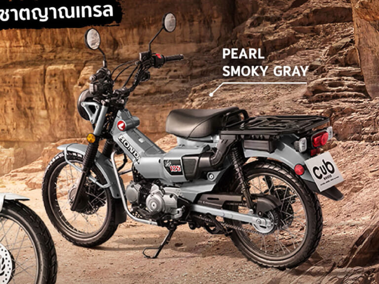 ホンダ|CT125 ハンターカブ|2024年モデル|ホンダ「CT125ハンターカブ」に新色ベージュとスモークグレーの2色が登場! 日本へも導入か【海外】