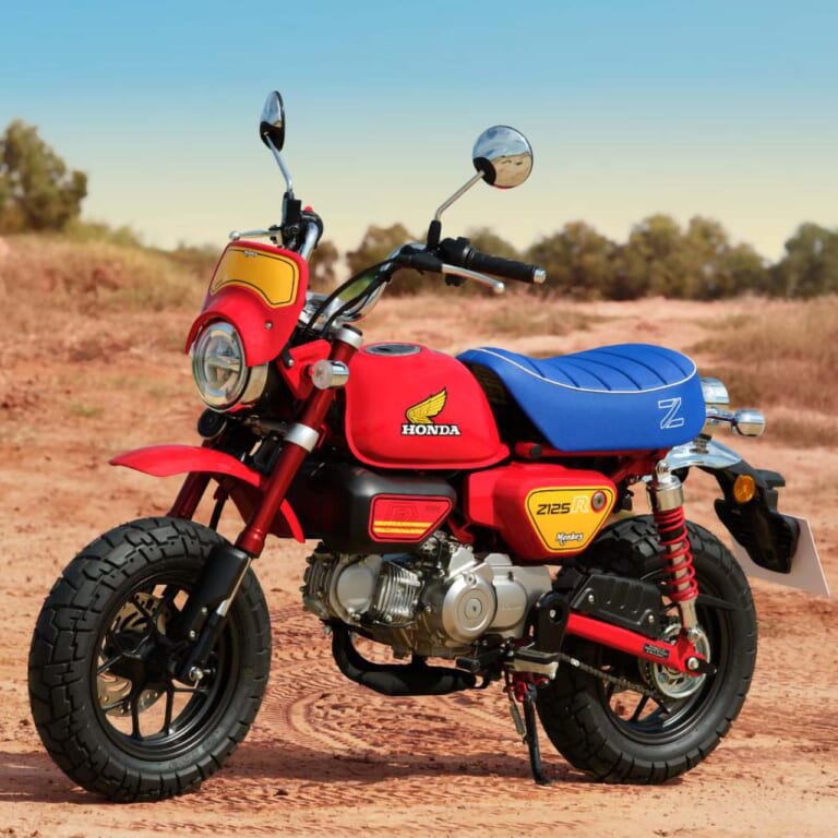 ホンダ|モンキーZ125Rスペシャルエディション|タイ仕様|ホンダ新型「Z125R」登場?! 1984年のZ50Rをオマージュしたモンキー125の特別仕様【海外】