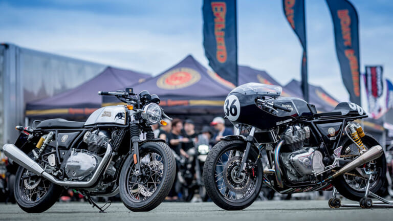 【カスタムマシン】日本最速のロイヤルエンフィールド?! コンチネンタルGT650 / ハンター350の鉄馬レーサーは公道にも活かせるノウハウ満載!!（28ページ目）
