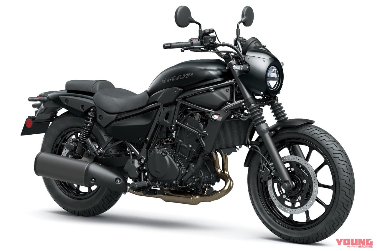 カワサキ|エリミネーター500|欧州仕様|2025年モデル|カワサキ「エリミネーター500」にホワイト登場! ブラックとSEは従来色を継続【海外】