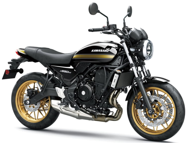 カワサキ|Z650RS|2025年モデル|欧州仕様|黒玉虫にグリーン&イエローボール! カワサキ「Z650RS」の2025年モデルが登場【海外】