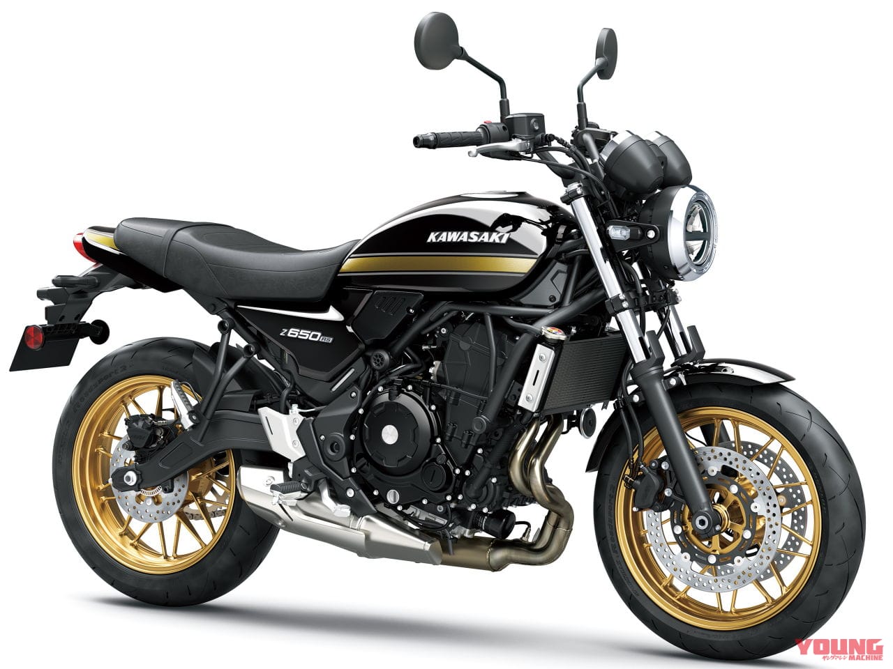 カワサキ|Z650RS|2025年モデル|欧州仕様|黒玉虫にグリーン&イエローボール! カワサキ「Z650RS」の2025年モデルが登場【海外】