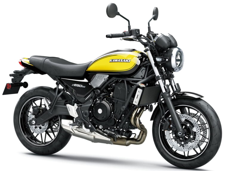 カワサキ|Z650RS|2025年モデル|欧州仕様|黒玉虫にグリーン&イエローボール! カワサキ「Z650RS」の2025年モデルが登場【海外】
