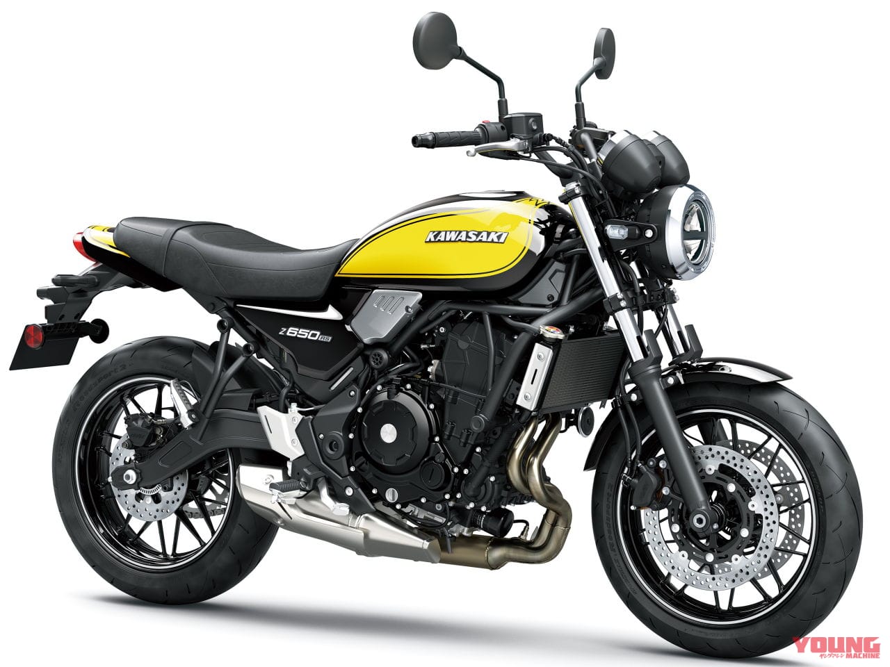 カワサキ|Z650RS|2025年モデル|欧州仕様|黒玉虫にグリーン&イエローボール! カワサキ「Z650RS」の2025年モデルが登場【海外】