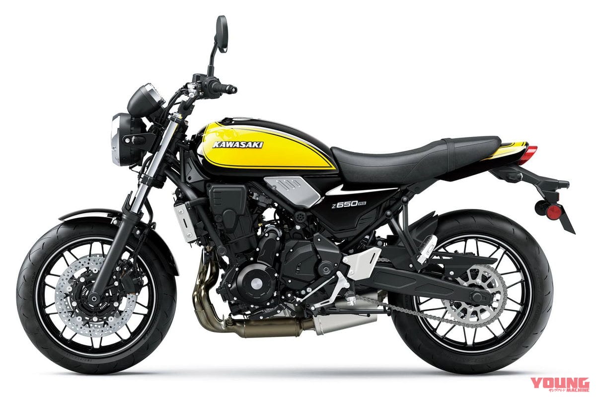 |黒玉虫にグリーン&イエローボール! カワサキ「Z650RS」の2025年モデルが登場【海外】