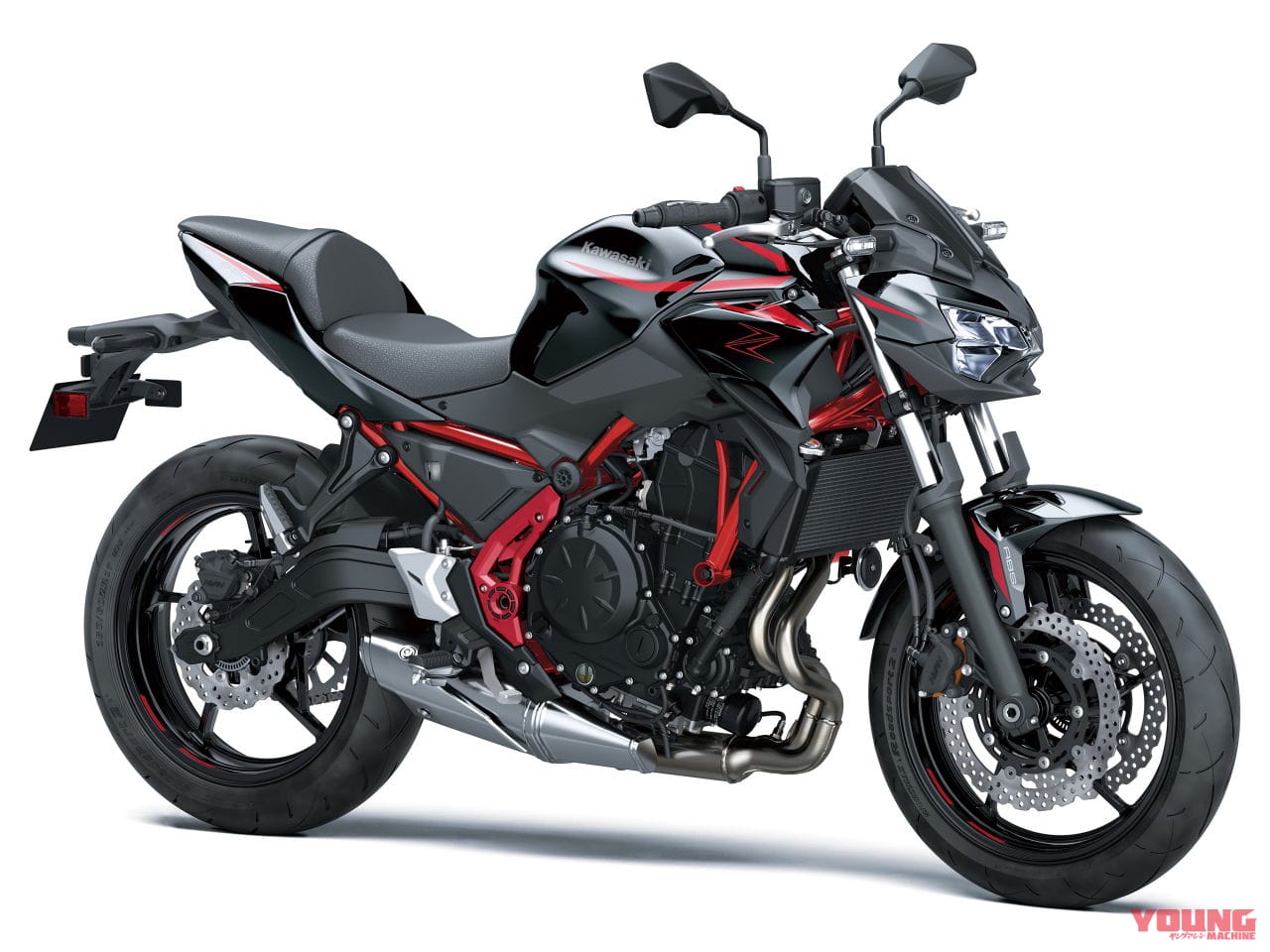 |黒玉虫にグリーン&イエローボール! カワサキ「Z650RS」の2025年モデルが登場【海外】