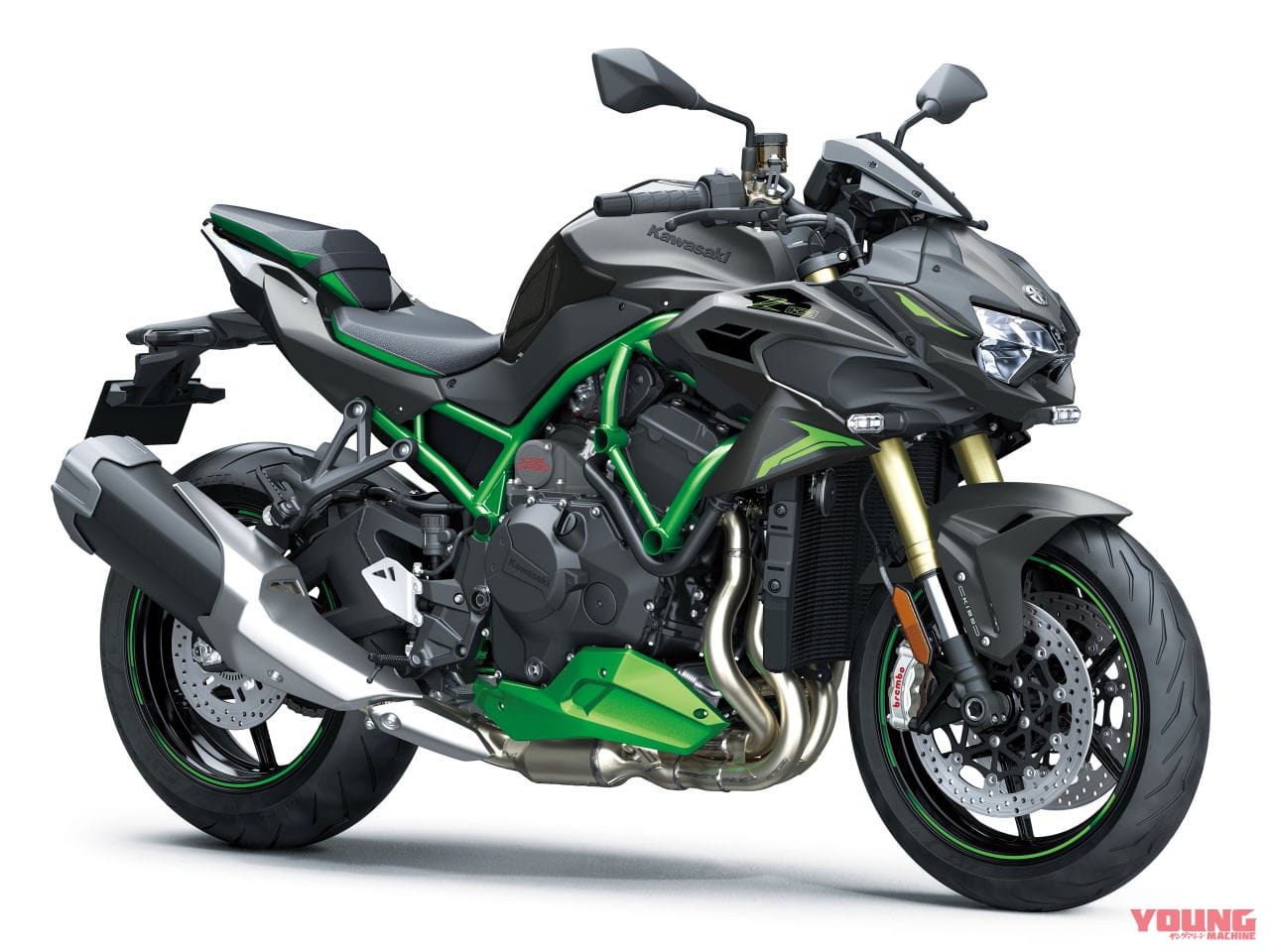 |黒玉虫にグリーン&イエローボール! カワサキ「Z650RS」の2025年モデルが登場【海外】