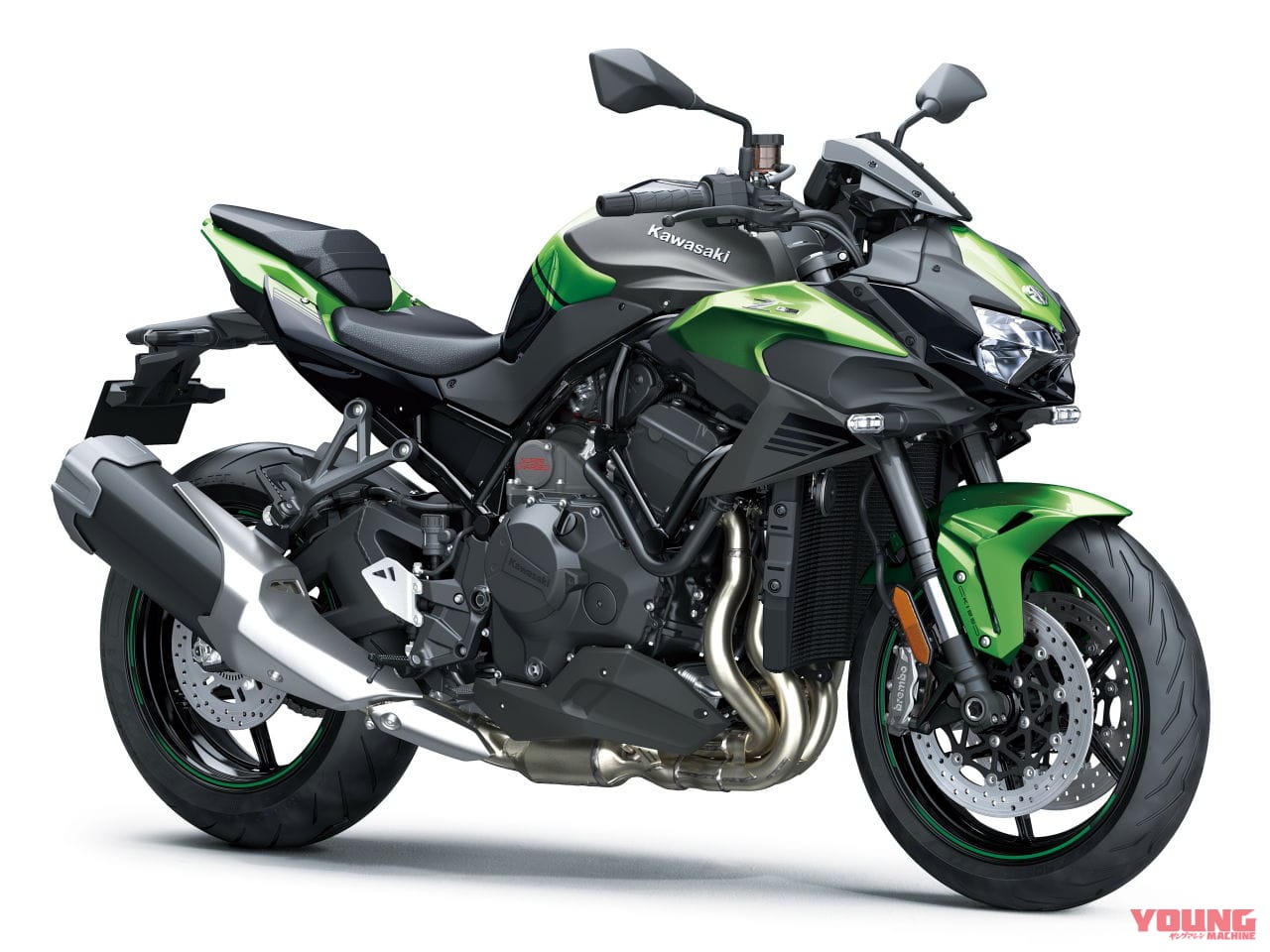 |黒玉虫にグリーン&イエローボール! カワサキ「Z650RS」の2025年モデルが登場【海外】