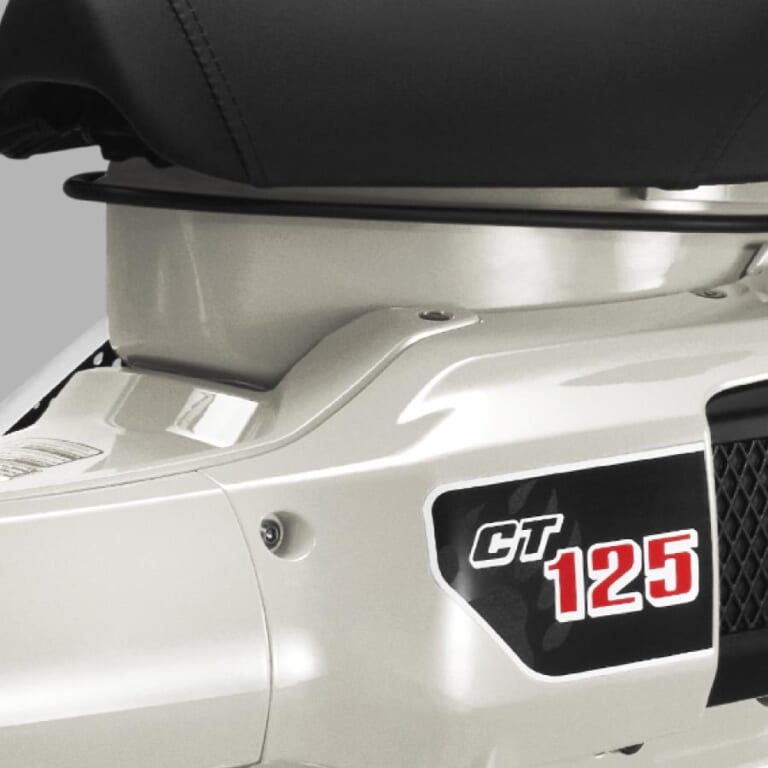 ホンダ|CT125 ハンターカブ|2024年モデル|ホンダ「CT125ハンターカブ」に新色ベージュとスモークグレーの2色が登場! 赤は残って全3色が揃う【海外】