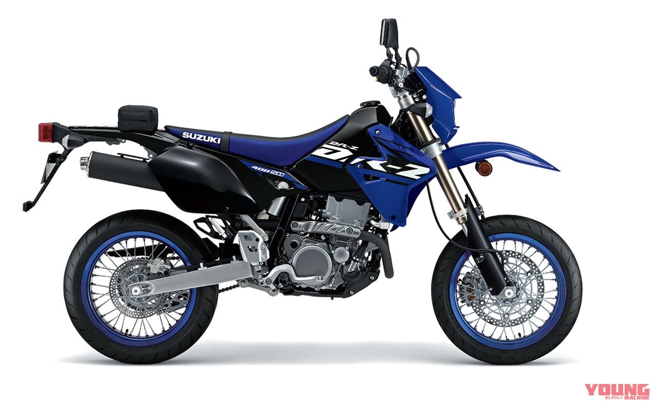 |【SCOOP!!】今アツい400ccクラスにスズキも参戦?! DR-Z4S/SM、最新装備で復活熱望!!