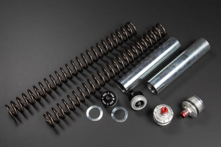 YSS Z650RS用 フォークアップグレードキット|充実した調整機構の追加でハンドリングが安定。YSS SUSPENSIONの選べるフロントサスたち!