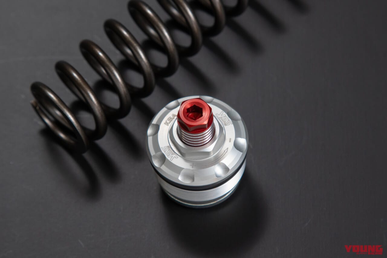 YSS Z650RS用 フォークアップグレードキット|充実した調整機構の追加でハンドリングが安定。YSS SUSPENSIONの選べるフロントサスたち!