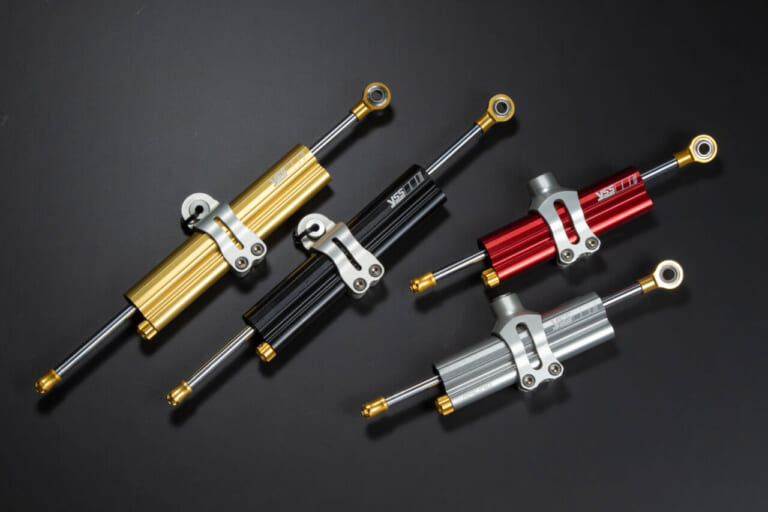 YSS ステアリングダンパー|充実した調整機構の追加でハンドリングが安定。YSS SUSPENSIONの選べるフロントサスたち!