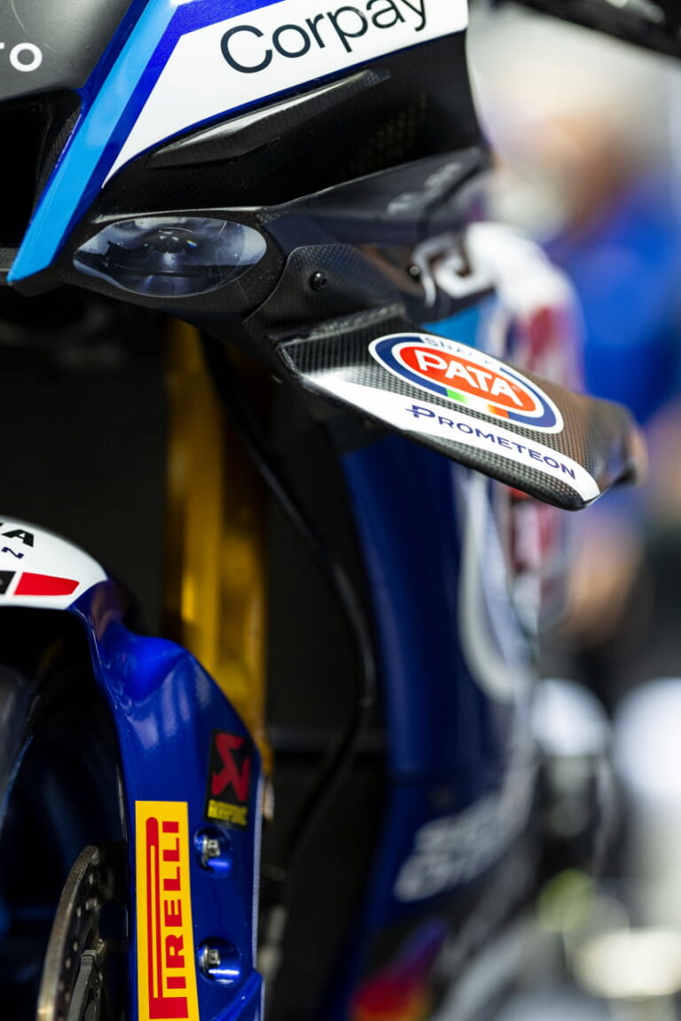 R1 with a new aero package|スーパーバイク世界選手権|新ウイングレット採用のスーパーバイク仕様! ヤマハR1に最新のエアロパッケージ投入で週末のレースへ