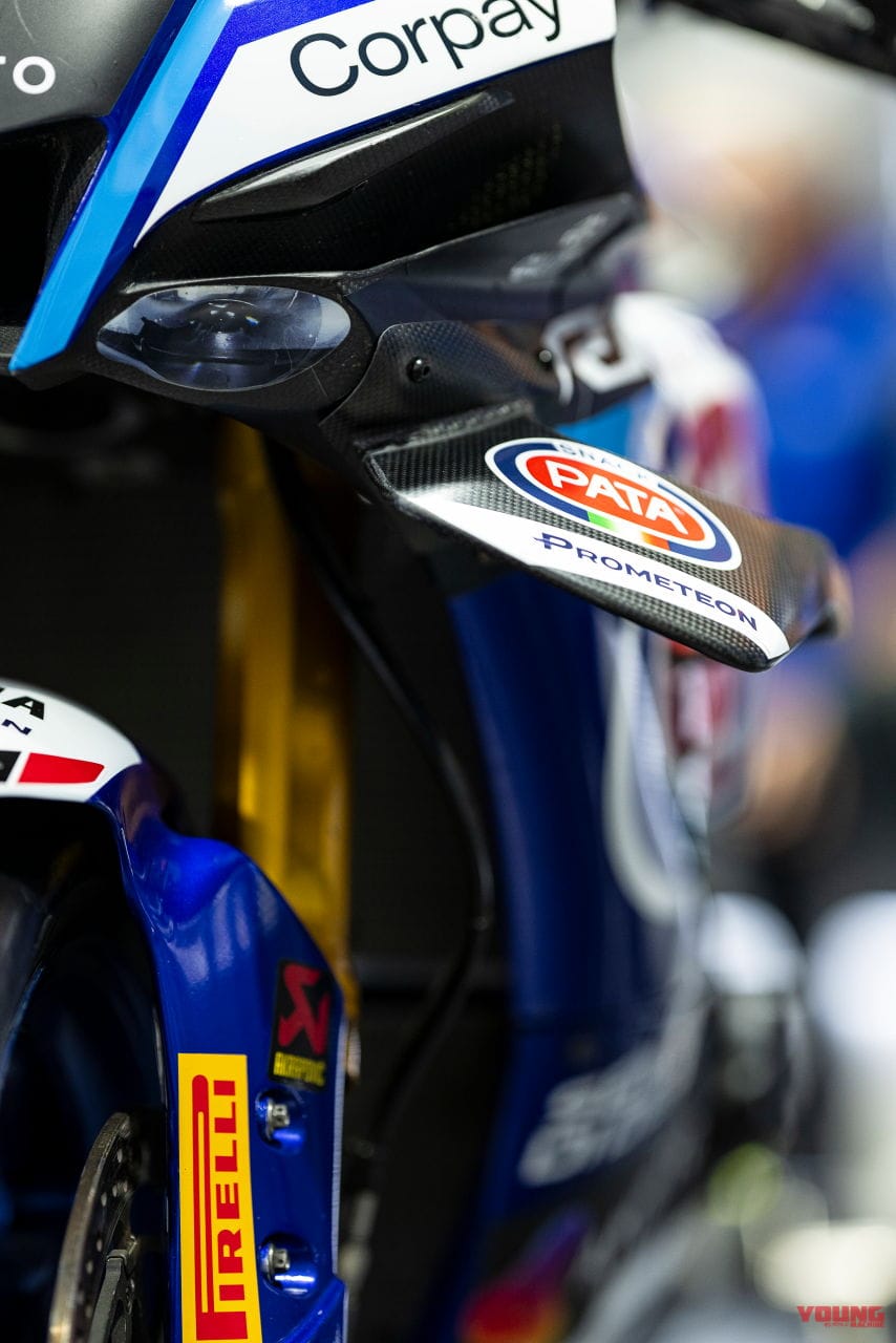 R1 with a new aero package|スーパーバイク世界選手権|新ウイングレット採用のスーパーバイク仕様! ヤマハR1に最新のエアロパッケージ投入で週末のレースへ