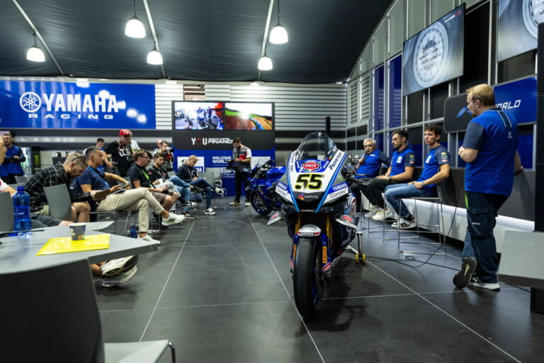 R1 with a new aero package|スーパーバイク世界選手権|新ウイングレット採用のスーパーバイク仕様! ヤマハR1に最新のエアロパッケージ投入で週末のレースへ