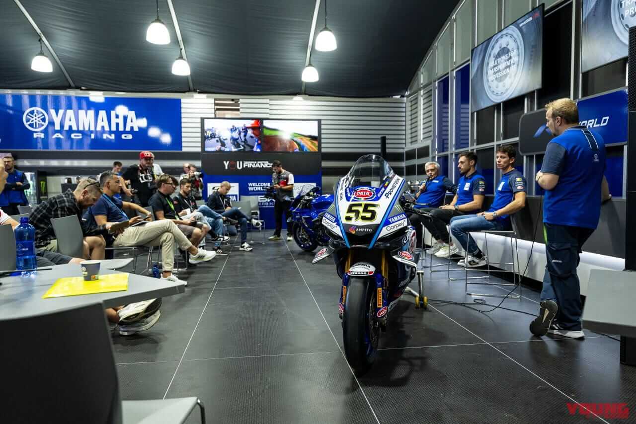 R1 with a new aero package|スーパーバイク世界選手権|新ウイングレット採用のスーパーバイク仕様! ヤマハR1に最新のエアロパッケージ投入で週末のレースへ