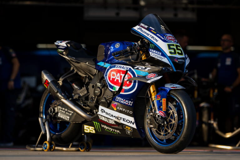 R1 with a new aero package|スーパーバイク世界選手権|新ウイングレット採用のスーパーバイク仕様! ヤマハR1に最新のエアロパッケージ投入で週末のレースへ