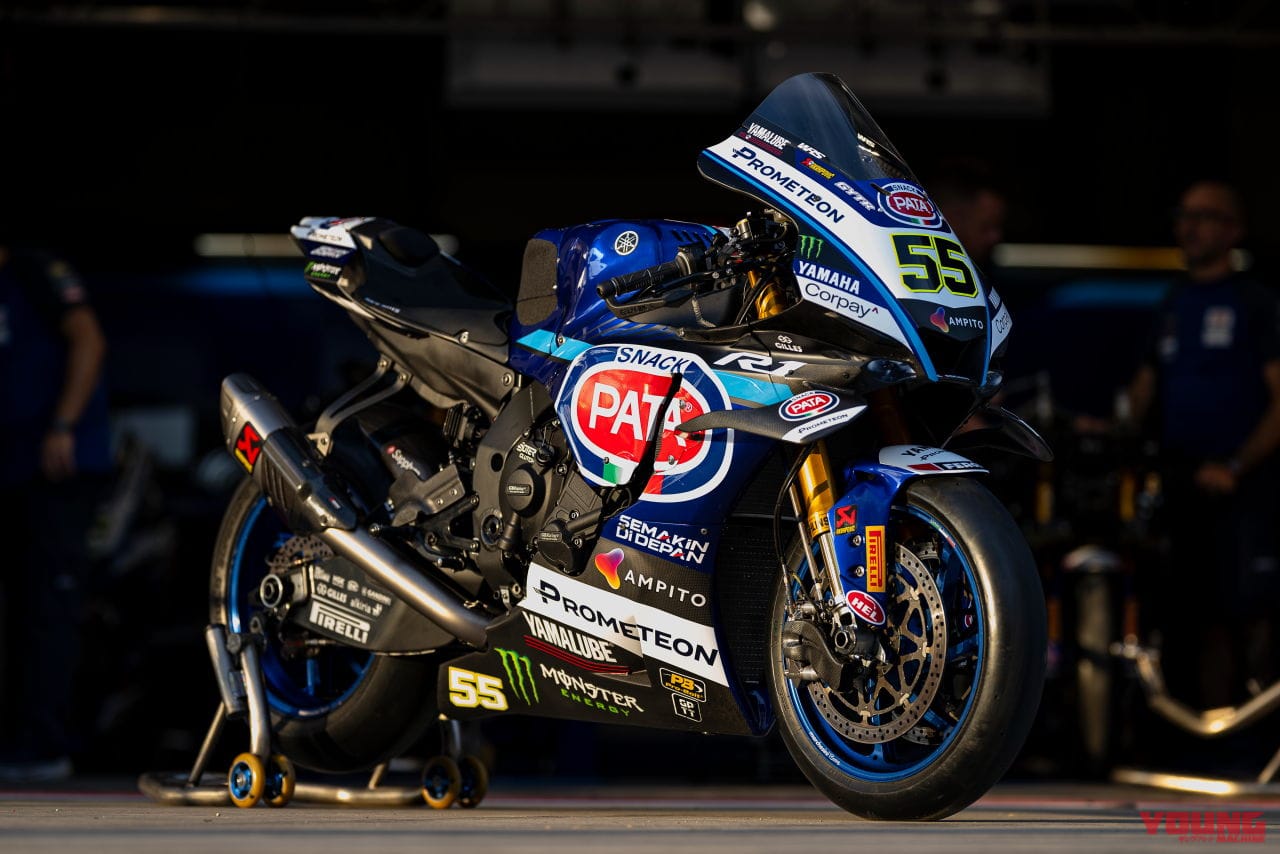 R1 with a new aero package|スーパーバイク世界選手権|新ウイングレット採用のスーパーバイク仕様! ヤマハR1に最新のエアロパッケージ投入で週末のレースへ