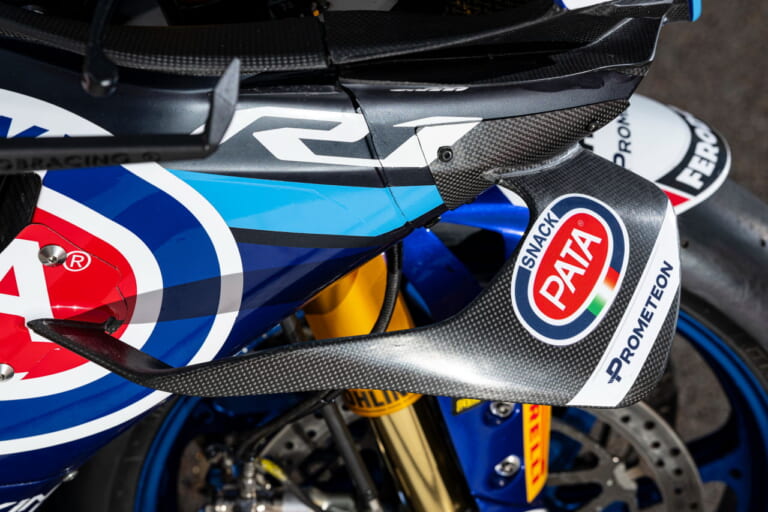 R1 with a new aero package|スーパーバイク世界選手権|新ウイングレット採用のスーパーバイク仕様! ヤマハR1に最新のエアロパッケージ投入で週末のレースへ
