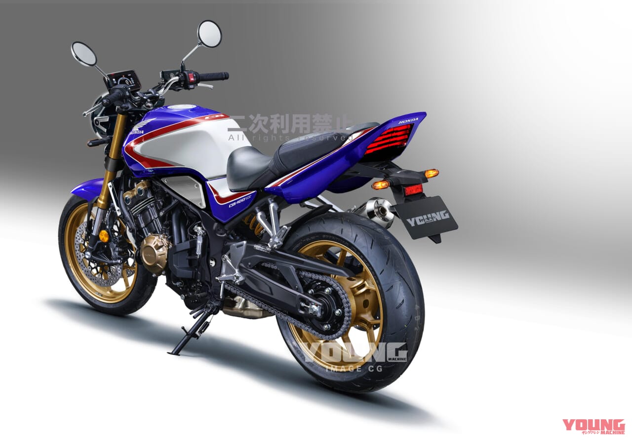 ホンダ|新型CB400|イメージCG|【SCOOP特別編】ホンダ新型CB400は…こうなる!! プロがその姿を大胆予想〈③装備&デザイン編〉