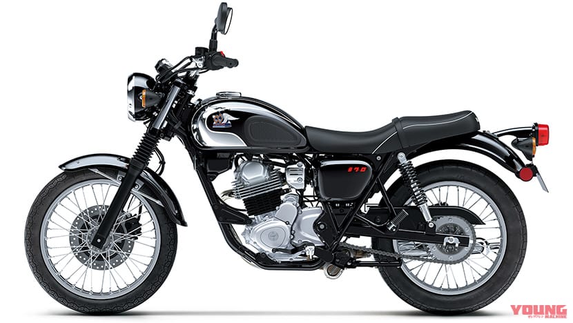 |50万円台?! カワサキ新型「W230」「メグロS1」登場!! 空冷233ccエンジン搭載、シート高740mmで足着き安心!【海外】