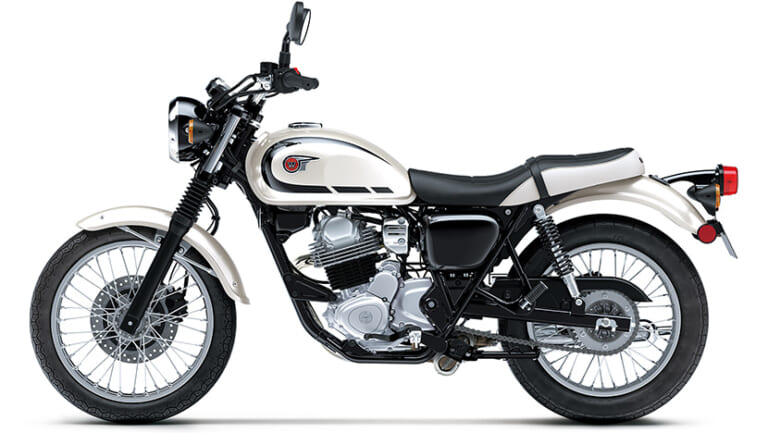 カワサキ|W230|タイ仕様|2025年モデル|50万円台?! カワサキ新型「W230」「メグロS1」登場!! 空冷233ccエンジン搭載、シート高740mmで足着き安心!【海外】