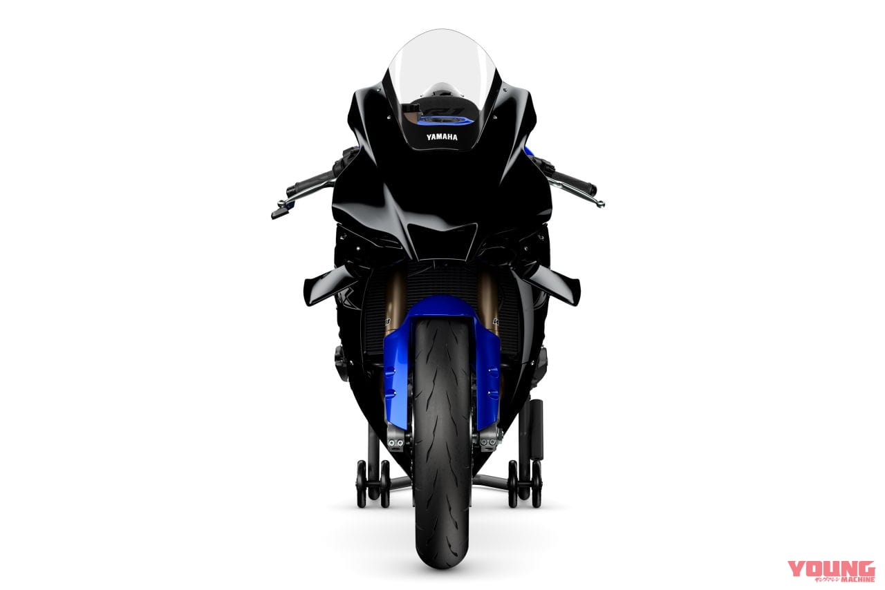 ヤマハ|YZF-R1|欧州仕様|GYTR|2025年モデル|ヤマハから羽根つきアールワン登場! レースベース車と上級仕様のGYTRがあり、性能向上のオプションパーツも多数【欧州】