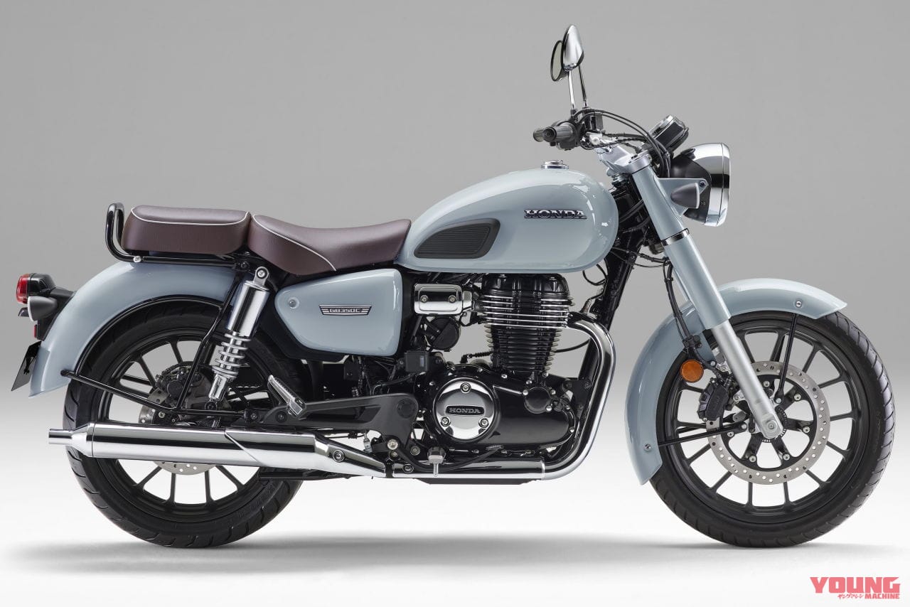 ホンダ|GB350C|2024年モデル|ホンダ新型「GB350C」は66万8800円で10月10日発売!! クラシカルな意匠でマフラーやシートの造りも異なる