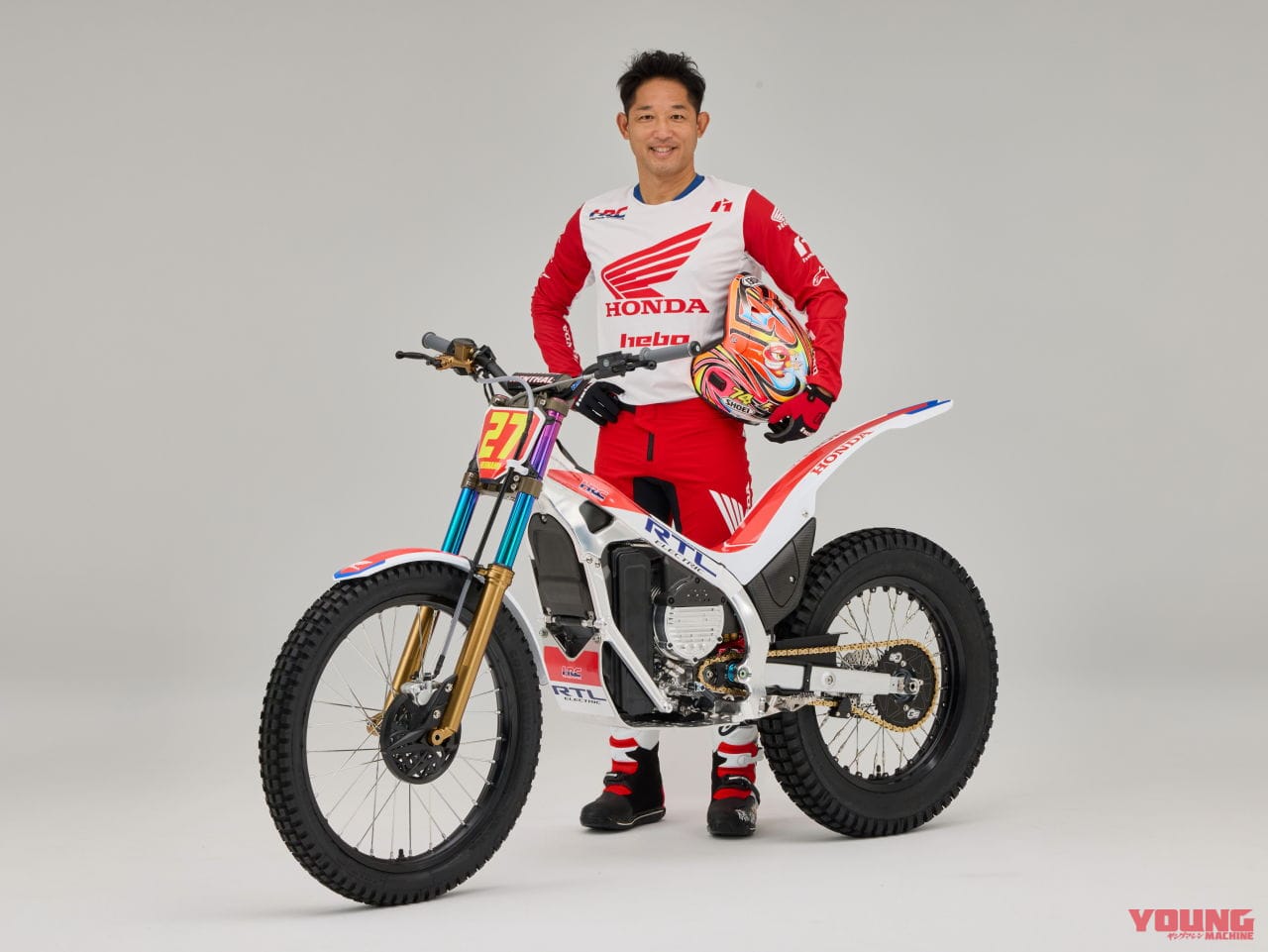 ホンダの電動「RTLエレクトリック」で藤波貴久が全日本トライアル参戦!! 10月13日 第6戦に