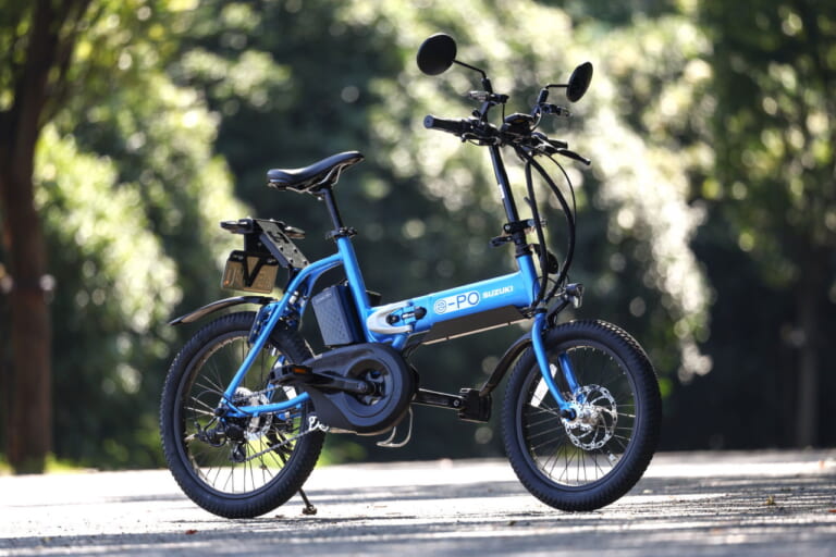 スズキ|イーポ|【速報】原動機付自転車、令和に新生!! スズキ「e-PO」はシンプルさと便利さを突き詰めた新しい電動モペッドだった【試乗インプレッション】