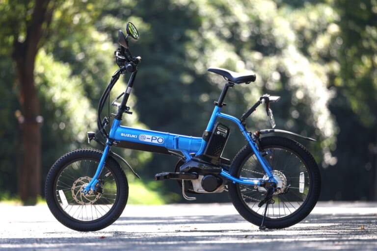 スズキ|イーポ|【速報】原動機付自転車、令和に新生!! スズキ「e-PO」はシンプルさと便利さを突き詰めた新しい電動モペッドだった【試乗インプレッション】