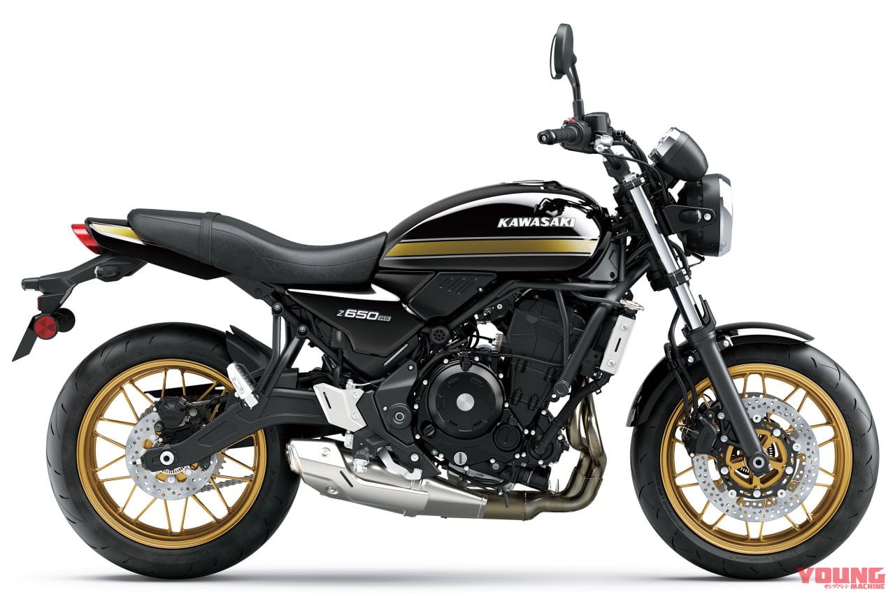 |黒玉虫とグリーンボール! カワサキ「Z650RS」の2025年モデルが10月1日発売