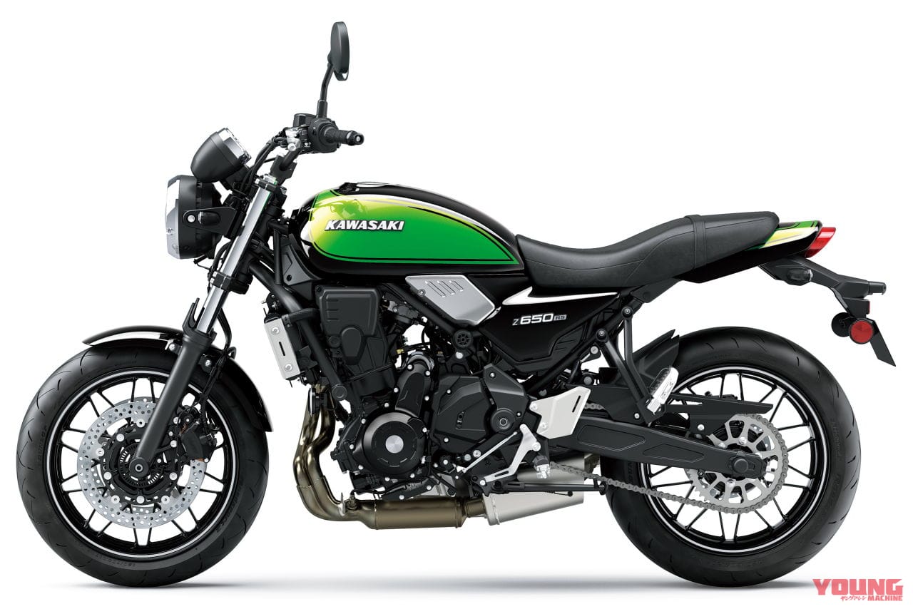 |黒玉虫とグリーンボール! カワサキ「Z650RS」の2025年モデルが10月1日発売