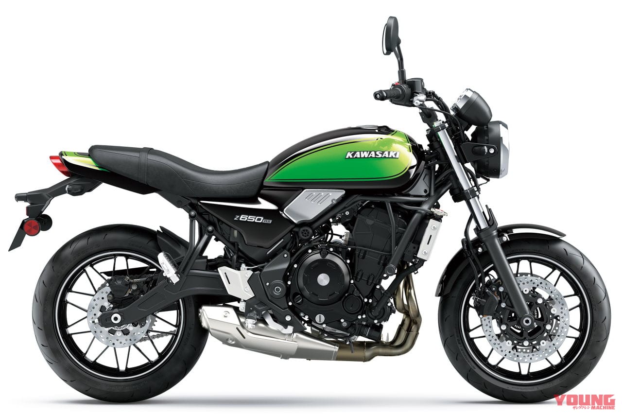 |黒玉虫とグリーンボール! カワサキ「Z650RS」の2025年モデルが10月1日発売