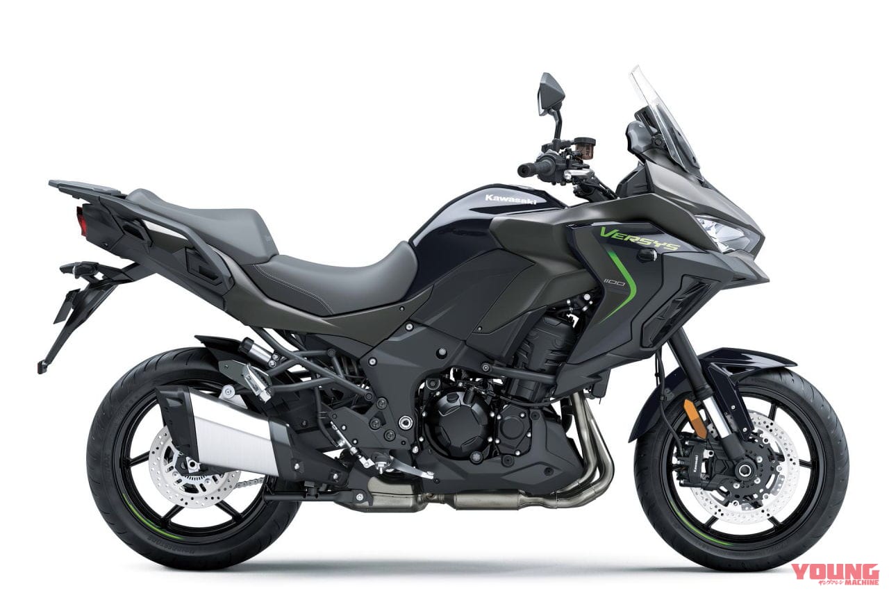 |カワサキが新型車「ヴェルシス1100/S/SE」を発表! 排気量アップで最高出力は120ps→135psへ【海外】