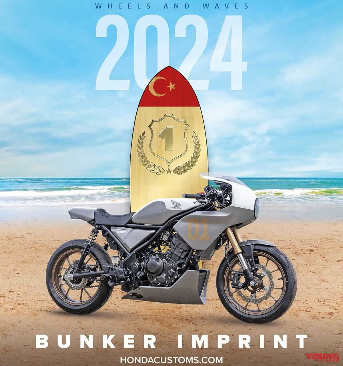 ホンダ|CL250|カスタム|Bunker imPrint - Turkey|まさかのホーク250が優勝?! 欧州ホンダ、CL500/CL250カスタムコンペティションの投票結果