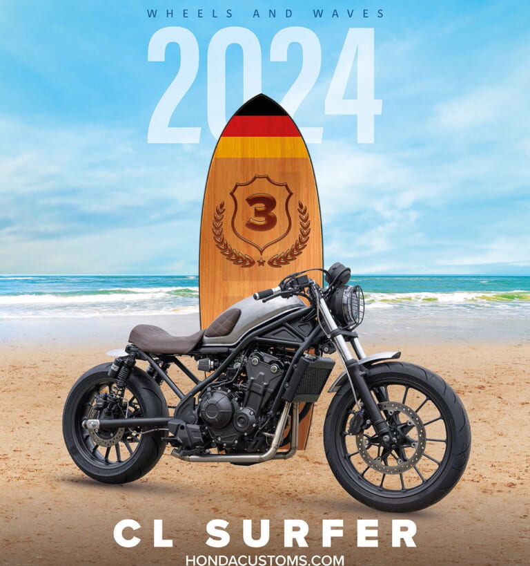 ホンダ|CL500|カスタム|CL Surfer - Germany|まさかのホーク250が優勝?! 欧州ホンダ、CL500/CL250カスタムコンペティションの投票結果